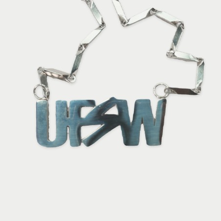 Necklace — UFA, pendant detail