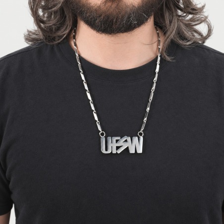 Necklace — UFA, worn