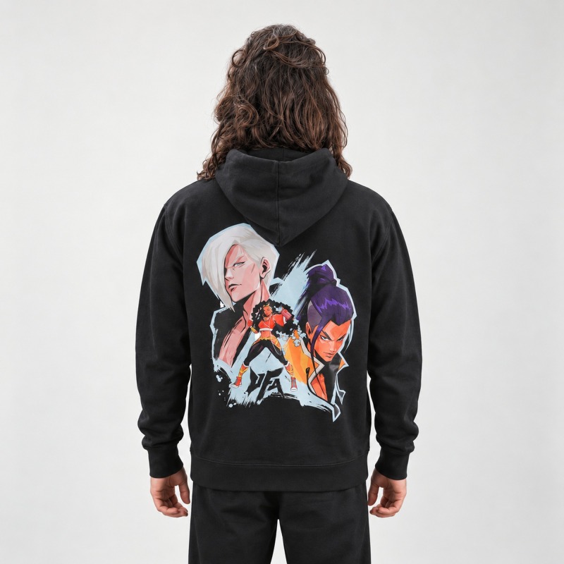 Hoodie New Generation — UFA × Capcom, dos