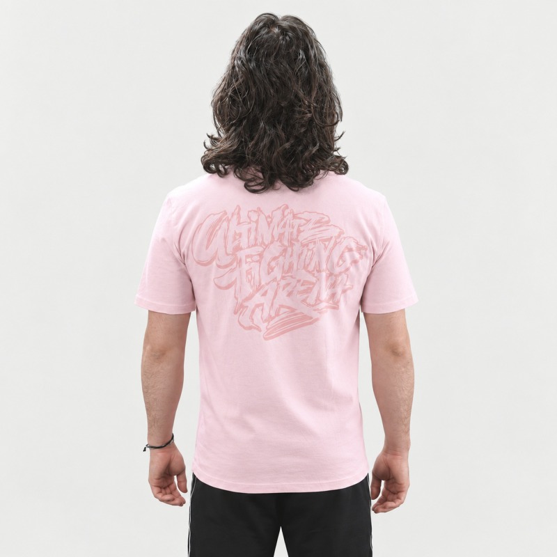 T-shirt Pink Edition — UFA 2026, dos