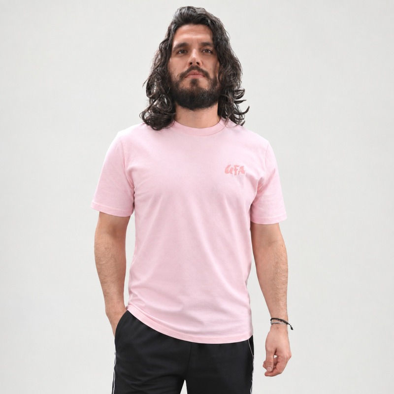 Pink Edition Tee — UFA 2026, front