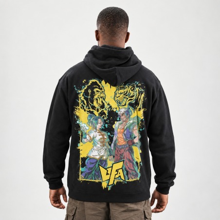 Hoodie Noir — UFA 2025, dos