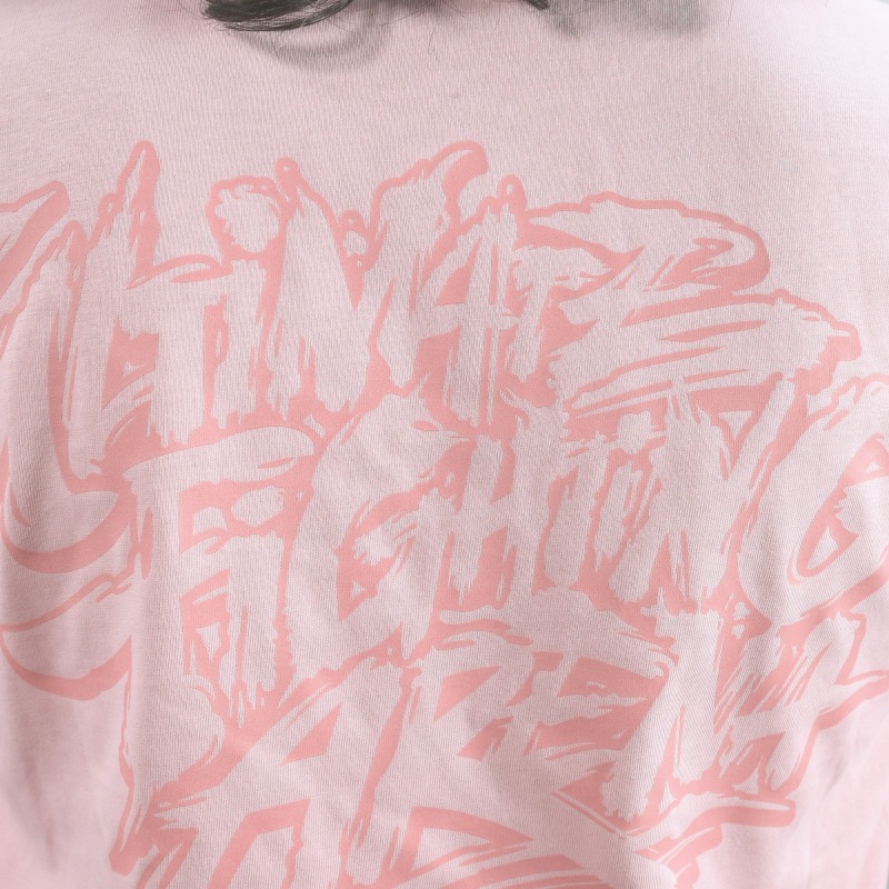 Pink Edition Tee — UFA 2026, back tag detail