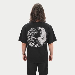 Tiger × Gorilla Tee — UFA 2025, back