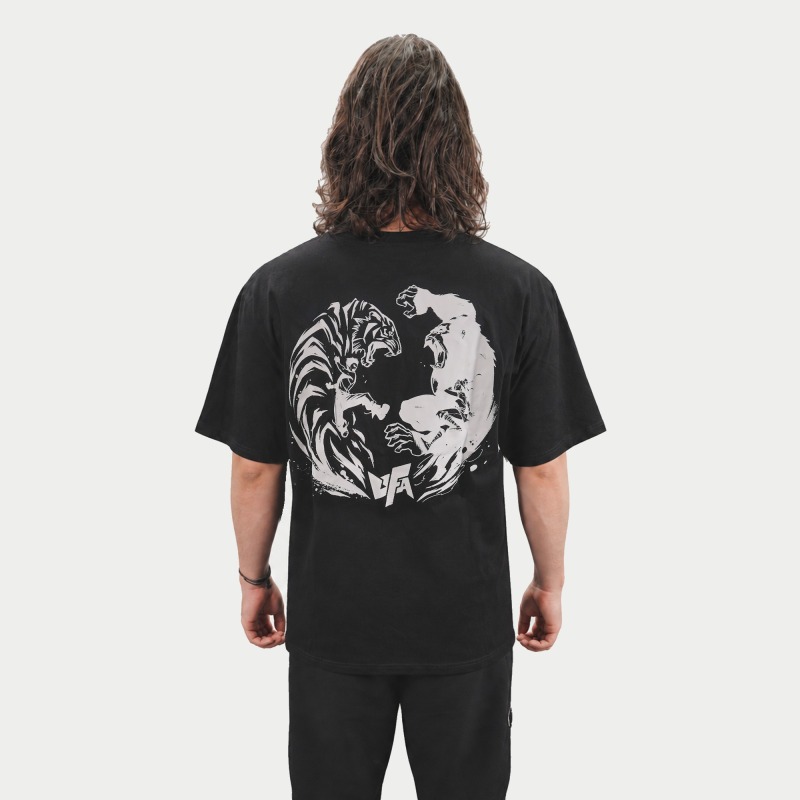 T-shirt Tigre × Gorille — UFA 2025, dos